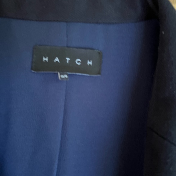 Hatch Maternity Navy Jacket O/S - Picture 3 of 10